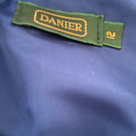 DANIER Vintage Blue 2-Piece Suede Suit - Picture 10 of 11